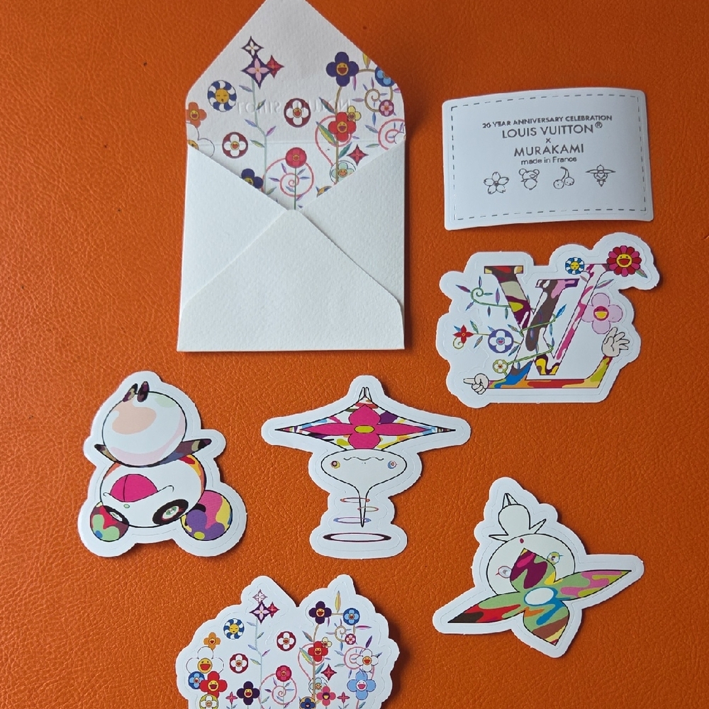 Louis Vuitton Murakami Colorful Sticker Collection